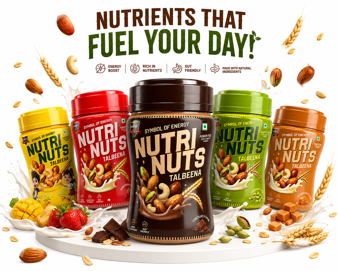 Nutrinuts Talbeena Combo of 2 ( 2 X 250 ) Gms | Pay On Delivery